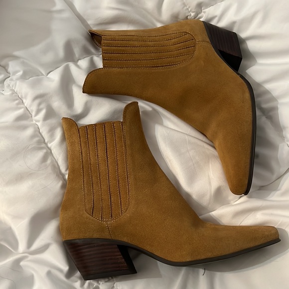 Zara Shoes Zara Western Ankle Boot Poshmark